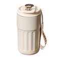 thumbnail image 1 of Tignapoo Elegant White 450ml Stainless Steel Smart Temperature Control Travel Mug with 6-12 Hour Insulation, Perfect for Home, Office, and Outdoor Use, 1 of 6