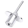 thumbnail image 2 of 4X Verrou de Piston en Métal Ton Argent pour Tête de Cylindre 19mm avec 2 Clés, 2 of 5