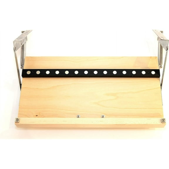 Under Cabinet Steak & Paring Knife Block Unfinished (Natural Shown)