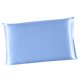 thumbnail image 1 of Funda de almohada de satén de lujo de 20" x 26" (estándar de EE. UU.) con protectores para el cabello Azul, 1 of 9