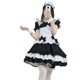 thumbnail image 5 of Lindo disfraz de sirvienta francesa, con sombreros, anime cosplay dulce con delantal vestidos de sirvienta, uniforme Lolita para Halloween traje de SG BLESIY disfraz de sirvienta, 5 of 7