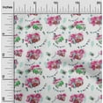 thumbnail image 1 of oneOone Polyester Lycra Dark Pink Fabric Glass|Van & Camera Travel Sewing Craft Projects Fabric Prints By Yard 56 Inch Wide, 1 of 4