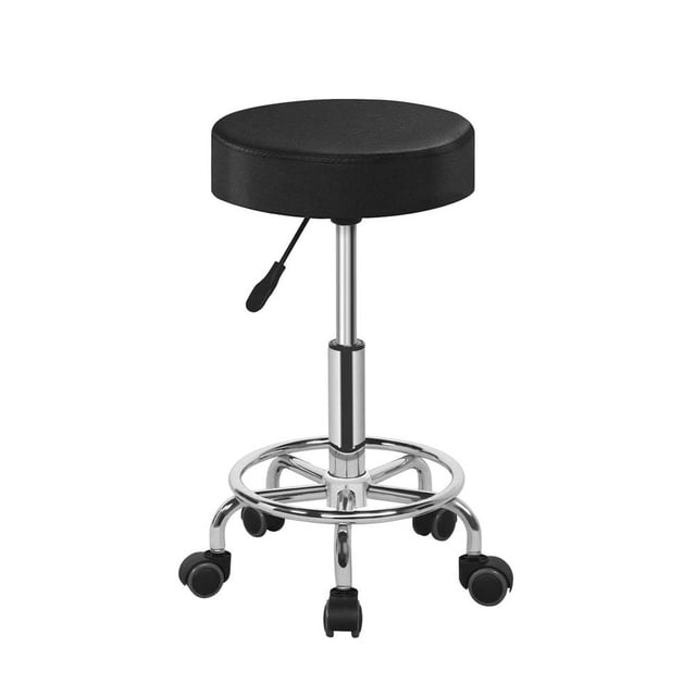 Silla Taburete Banco Masajes Consultorio Tatoo Spa Masaje Color De La Estructura Cromado Color Del Asiento Negro