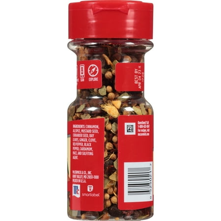 McCormick Kosher Mixed Pickling Spice, 1.5 oz Bottle