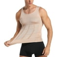 thumbnail image 6 of Lilvigor Men's Compression Tank Top Seamless Slimming Body Shaper Vest Shirt Shapewear Abs Abdomen Slim Gymwear, 6 of 7