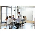 thumbnail image 2 of Ghent 36"x36" 1-Door Silver Aluminum Headliner Fabric Letterboard Red, 2 of 2