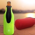 thumbnail image 1 of Funda para botella de cerveza con cremallera, funda de neopreno plegable, fundas para enfriar cerveza para actividades en interiores y exteriores, 1 of 6
