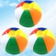 thumbnail image 3 of 3 pelotas inflables de colores, divertidas pelotas de agua desinflables para playa, piscina y actividades al aire libre, 3 of 7