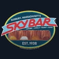 thumbnail image 2 of SkyBar® Candy Bar Flavors Graphic T-Shirt, Caramel Vanilla Peanut Fudge Retro Chocolate Tee, X-Large, 2 of 6