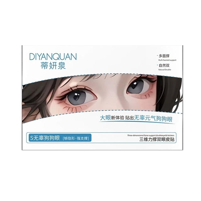 224 Invisible Eye Lift Strips 3D Support Double Eyelid Tape Sticker