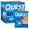 Quest Soft and Chewy Protein Cookie, Chocolate Chip Flavor, Ready to Eat, 15g Protein, 8 Count