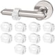thumbnail image 1 of 10 piezas de parachoques de manija de puerta, protector de manija de puerta de PVC, protectores de manija de puerta transparentes para amortiguar paredes y detener daños en la pared Sincero  Hogar, 1 of 5