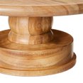 thumbnail image 3 of Fraiche Wood Cake Stand, 3 of 8