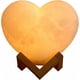 thumbnail image 2 of Luz nocturna en forma de corazón 16 colores – Lámpara de amor LED con control táctil, decoración portátil de dormitorio regulable, USB recargable, mando a distancia, brillo ajustable, San Valentín, 2 of 7