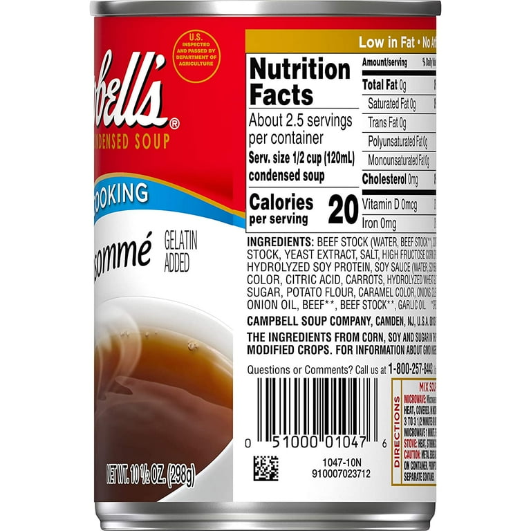 Campbell's beef consomme deals