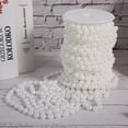 thumbnail image 5 of 10mm  Decoration Hanging Beads, Pearl Bead String, Strong For Hair Stying Festivals Weddings Parties White, 5 of 8