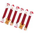 thumbnail image 3 of EeaseCA 6pcs Christmas Refrigerator Handle Covers Microwave Oven Handle Gloves Protector, 3 of 7