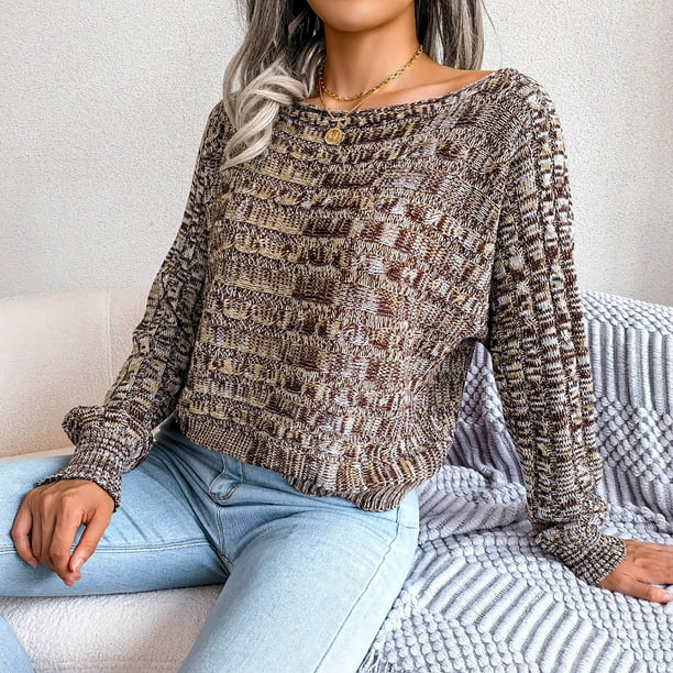 TopLLC Fall Sweater Plus Size Fall Clothes Women s Fashion Casual