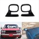 thumbnail image 4 of 2Pcs Universal Hood Side Rear View Mirror Auto Exterior Black, 4 of 5