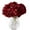 Burgundy, variant on Artificial Hydrangea Flowers Tiffany Heads 10 Fake Hydrangea Silk Flowers for Wedding Centerpieces Bouquets DIY Floral Decor Home Decoration with Stems.
