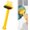 Amarillo, variante sur Brosse de Nettoyage pour Chevilles de Voiture 2 en 1, Élimine les Taches de Voiture et les Taches de peines, mini Brosse de Nettoyage à Nettoyer et Certifiée pour Usage Domestique et de Salon (Jaune)