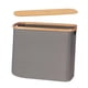 thumbnail image 3 of Cesta para guardar papel higiénico plegable multiusos, organizador de baño gris, 3 of 9