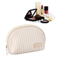 thumbnail image 4 of Bolsa de maquillaje de PU, bolsa de maquillaje de cuero PU, bolsa de almacenamiento de artículos de tocador, bolsa de almacenamiento de artículos de tocador de viaje, apariencia llamativa, 4 of 11