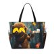 thumbnail image 1 of Fotbe Cute Butterfly Bear Bolsa de Viaje para Playa - Resistente al Agua, Bolsa Tote de Gran Capacidad y Ligera con 7 Bolsillos para Mujeres y Hombres, 1 of 7