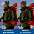 thumbnail image 2 of Morttic LED Beanie Hat with 2 Lights, Unisex LED Beanie Cap Rechargeable Hands Free 3 Modes Brightness LED Headlamp Cap Soft Winter Knitted Warm Hat for Walking Running Camping Hunting (Camouflage), 2 of 7