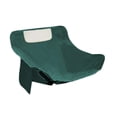 thumbnail image 3 of Funda para silla de camping, funda para asiento de silla Moon con bolsillo lateral, plegable, reparación de salón Verde de espalda baja, 3 of 8