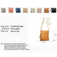 thumbnail image 2 of Vintage Small Black Totes Handbags Ladies Mobile Purse Women Shoulder Messenger Crossbody Bags-Light Khaki, 2 of 10