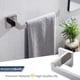 thumbnail image 3 of Juego de Accesorios de baño 4 Piezas toallero Soporte para Papel higiénico 2 Ganchos para Toallas Acero Inoxidable Montaje en Pared Cromo Pulido, 3 of 9