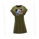 thumbnail image 4 of Vestido de verano para mujer, clásico, cuello redondo, vestido adolescente para vacaciones, oficina, mujer SG, 4 of 7