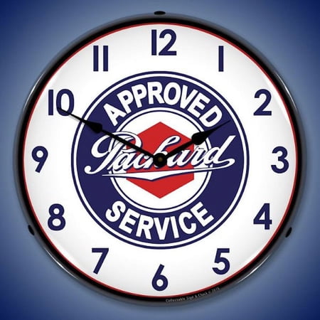 Packard Wall Clock, Lighted