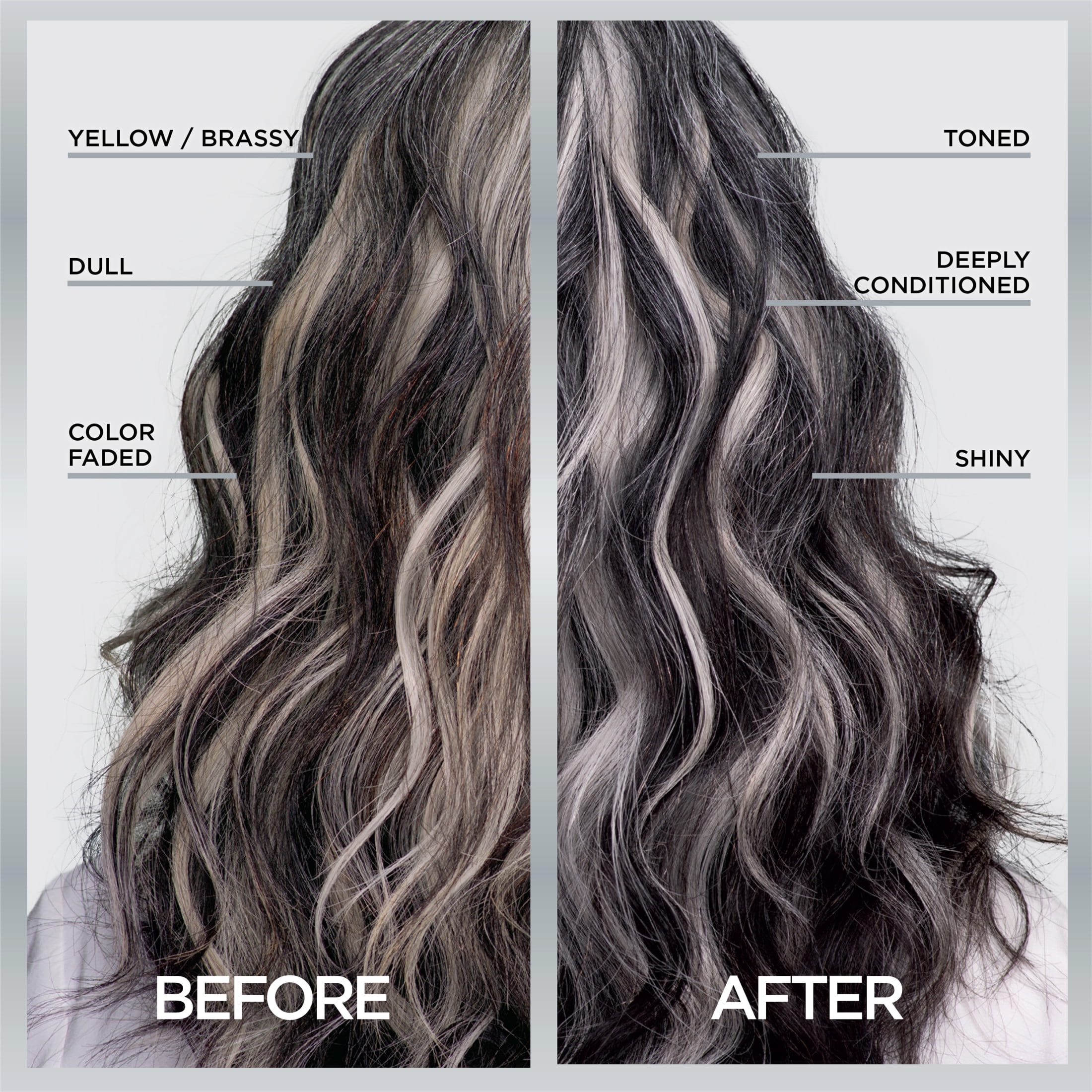 L'Oreal Paris Le Color Gloss one Step Hair Color Toning Gloss, Silver Slate, 4 fl oz