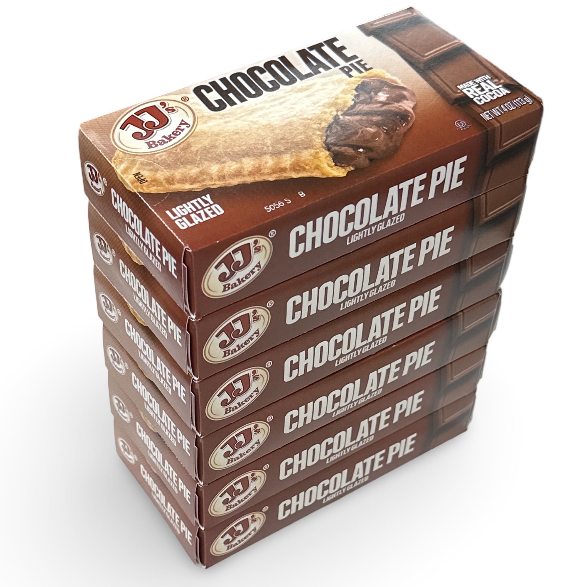 (2 pack) JJ's Bakery Pies Variety Pack (Boston Cream / Chocolate / Banana) | 12 Count