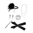 thumbnail image 1 of Conjunto de accesorios para mujer de los años 20 con diadema, estilo retro, accesorios creativos para fotos y decoración. Estilo D, 1 of 9
