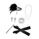 thumbnail image 1 of Conjunto de accesorios para mujer de los años 20, diadema, accesorios para fotografía, para vestido elegante Estilo D, 1 of 10