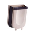 thumbnail image 4 of Cubo de basura plegable de pared para colgar en la cocina Caqui L, 4 of 9