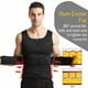 thumbnail image 3 of 1 paquete de chaleco adelgazante de doble cinturón para hombres, corsé de goma reforzado con sudor, equipo de fitness con cinturón deportivo para el vientre (L) JAMW Sencillez, 3 of 5