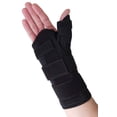 thumbnail image 1 of Férula ancha para muñeca y pulgar para pulgar derecho - Férula para muñeca y pulgar para soporte de esguinces, tendinosis, tenosinovitis de Quervain, fracturas o resbalones Rojo Verde, 1 of 5