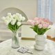 thumbnail image 2 of Tulipán artificial de 33 cm de largo, tacto real, de poliuretano, ideal para primavera, Pascua, hogar, cocina, decoración de bodas., 2 of 8