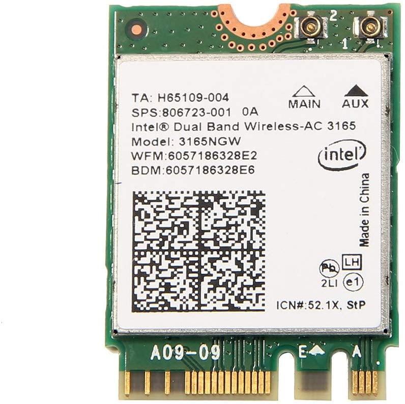 dual band wireless ac 3165 and speed dual band wireless ac 3165 and speed