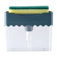 thumbnail image 1 of EeaseCA 1PC Creative Liquid Detergent Press Box with Sponge Wipe Kitchen Pot Brush(Blue), 1 of 8