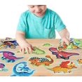 thumbnail image 3 of 1pc Dinosaur World Jigsaw Puzzle Little Dinosaur Cartoon Children's Educational Thinking Logic Training Toy Jigsaw Puzzle Intelligence Puzzle, Prescho, 3 of 3