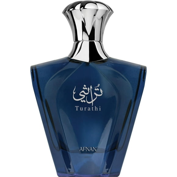 Eau De Parfum Spray 3 Oz Afnan Turathi Blue Model