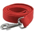 thumbnail image 2 of Dog Leash 4.5ft Long Organic Cotton Web for Training, Red 4 Sizes (Xlarge: 1.2" Wide), 2 of 2