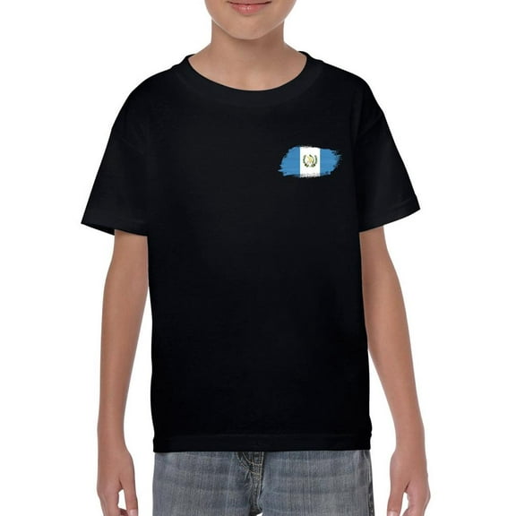 Guatemala Flag T-Shirt Juniors -SPIdeals Designs, x-Small