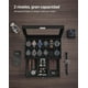 thumbnail image 3 of SONGMICS Caja de Reloj, con Tapa de Cristal, con Almohadilla Extraíble de Reloj,, 3 of 5