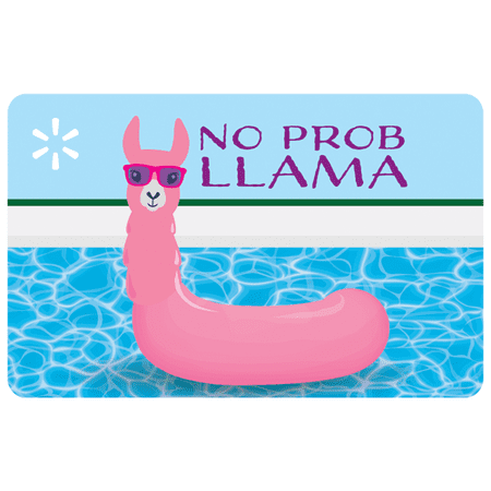 No Prob Llama Walmart eGift Card